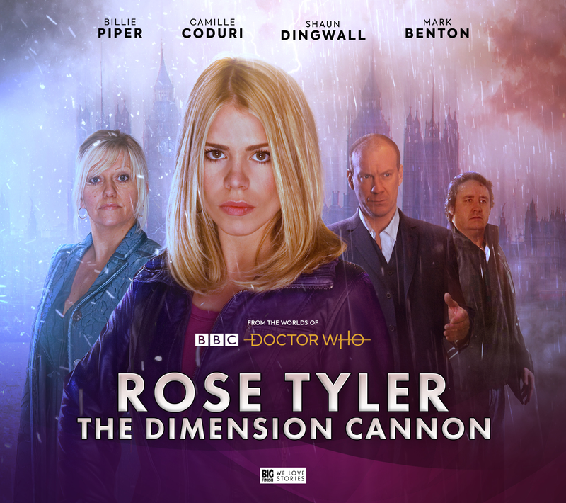 Jackie, Rose, Pete, and Clive team up for The Dimension Cannon.